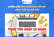 tính thuế tncn với hợp đồng thời vụ, thử việc