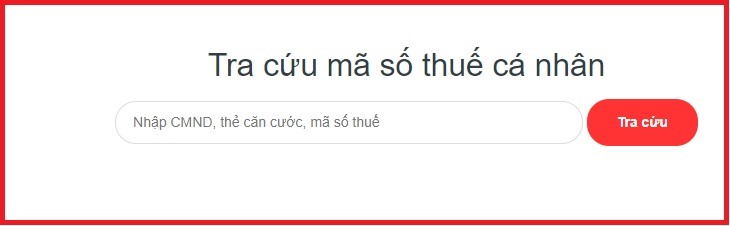 tra cứu mã số thuế trên trang tracuumst