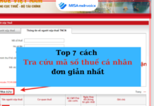 7 cách ta cứu mã số thuế cá nhân