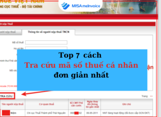 7 cách ta cứu mã số thuế cá nhân