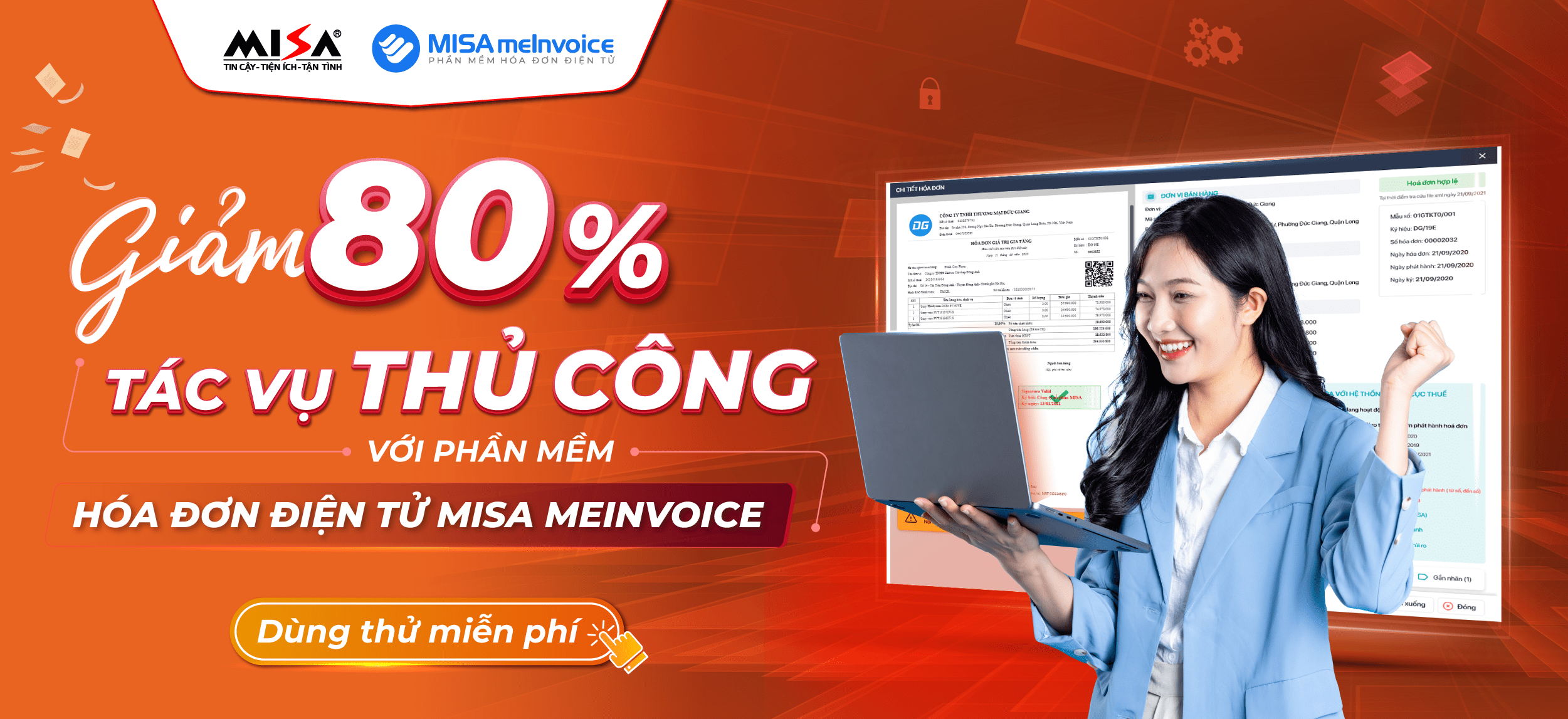 banner hóa đơn điện tử MISA meInvoice