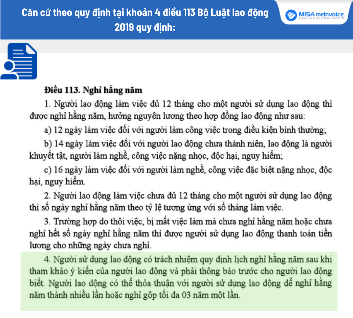 trừ ngày nghỉ phép năm vào ngày nghỉ Tết