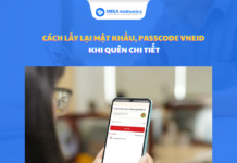 cách lấy lại mật khẩu passcode vneid