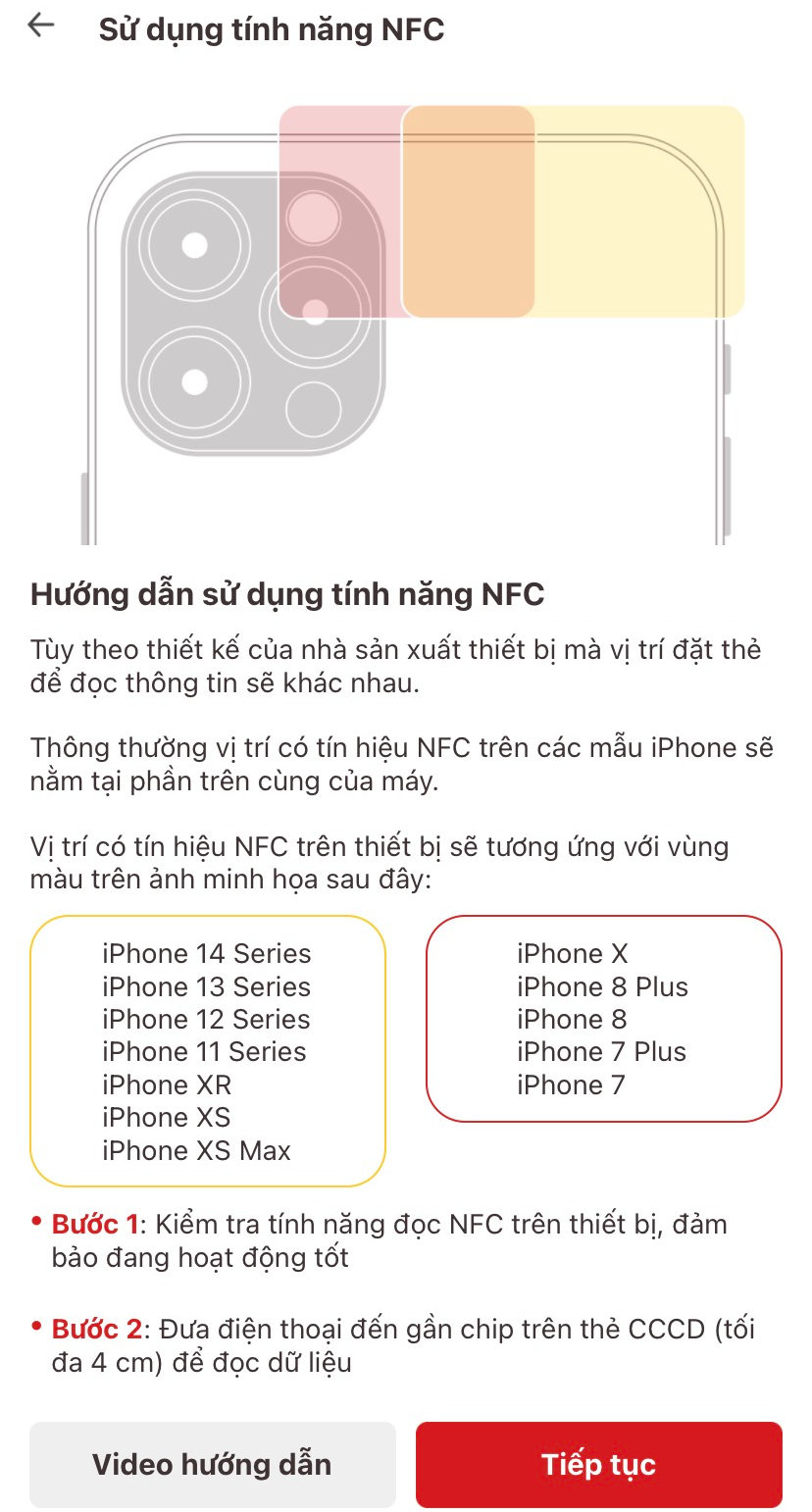 xác thực NFC