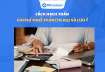 hạch toán thuế thu nhập doanh nghiệp