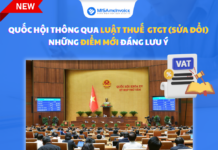 luật thuế GTGT sửa đổi mới nhất