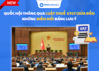 luật thuế GTGT sửa đổi mới nhất