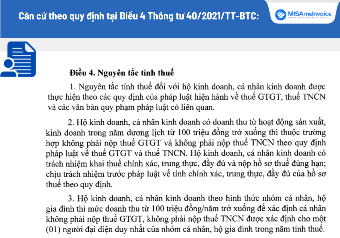 bán hàng online có cần đóng thuế không